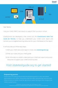 GreatSchools State Test Guide for Parents_Parent Email_PARCC
