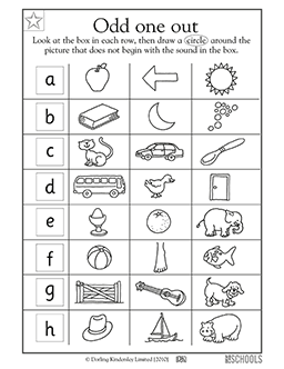 letters a to h 1st grade kindergarten preschool reading worksheet greatschools