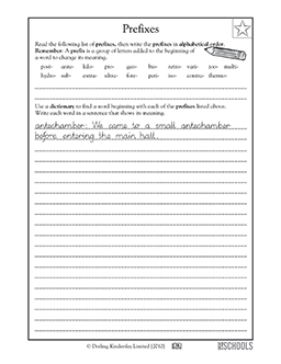 Free Online 4th Grade Worksheets