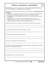 4th grade, 5th grade Writing Worksheets: Punctuating a paragraph