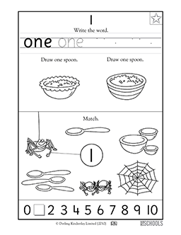 learning 1 part 2 kindergarten preschool math worksheet greatschools