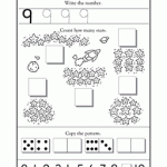 Learning #9 | Kindergarten, Preschool Math Worksheet ...