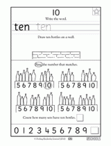 Learning #9 | Kindergarten, Preschool Math Worksheet ...
