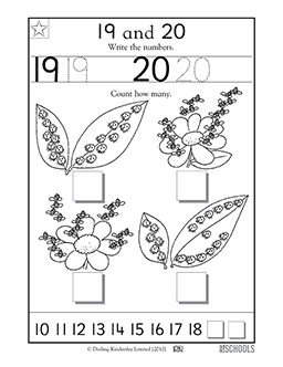 for big plants kindergarten and small worksheet Preschool Worksheets: Kindergarten, 20 #19 Learning Math