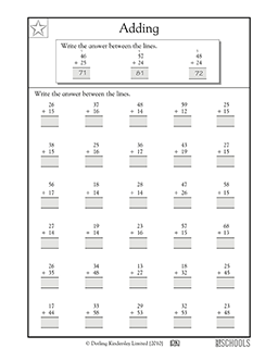 3rd grade math worksheets word lists and activities greatschools
