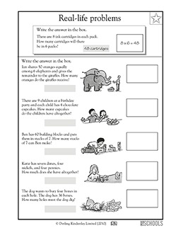 Real-life word problems, part 6 | 3rd grade, 4th grade ...