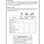 2nd grade science Worksheets, word lists and activities. | Page 4 of 9