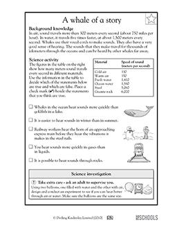 Science homework cheats sheets ks2