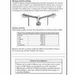 5th grade science Worksheets, word lists and activities. | Page 8 of 9