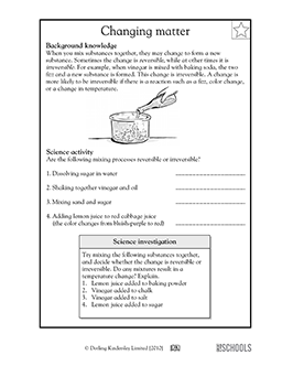 science worksheets word lists and activities page 20 of 27 greatschools