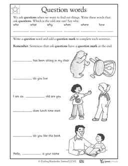First grade writing worksheet